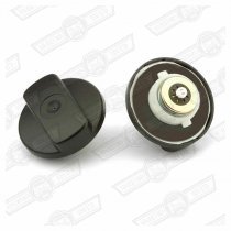 FILLER CAP-FUEL-VENTED, NON LOCKING-BLACK FINISH