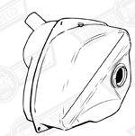 FUEL TANK-CITRUS GREEN-RESTRICTED FILLER NECK-MPI-PAUL SMITH