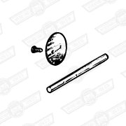 THROTTLE SPINDLE KIT-SINGLE H4 CARBURETTERS