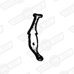 CLIP-VENT PIPE TO RESTICTOR VALVE-BELGIUM & ITALY-'80-'92