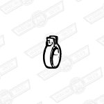 CLIP-FUEL HOSE-STEEL TYPE