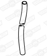 HOSE-Y PIECE TO CARB.90-91-COOPER & Y PIECE TO T PIECE-92-94