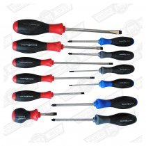 SCREWDRIVER SET- 12 PIECE