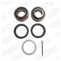 WHEEL BEARING KIT- FRONT, DRUM BRAKES & 998 COOPER NON GEN.