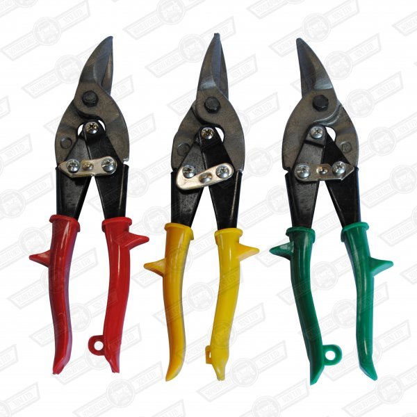TIN SNIPS-AVIATION TYPE, 3 PIECE SET