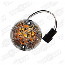 INDICATOR UNIT-FRONT, CLEAR LENS, LED BULB.use with S6081LED