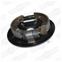 REAR BRAKE AND BACKPLATE ASSEMBLY-LH (GEN CAPARO)