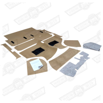 CARPET SET-MOULDED-BISCUIT-'73-'82 ESTATE