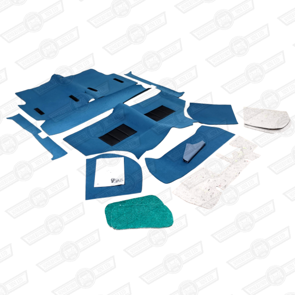 CARPET SET-MOULDED-BLUE-'59-'73 SALOON