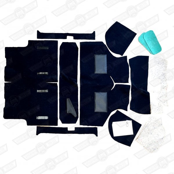 CARPET SET-NON-MOULDED-NAVY-'59-'73 SALOON