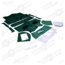 CARPET SET-MOULDED-GREEN-'60-'73-ESTATE