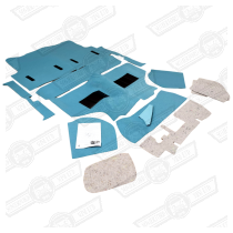 CARPET SET-MOULDED-POWDER BLUE-'60-'73-ESTATE