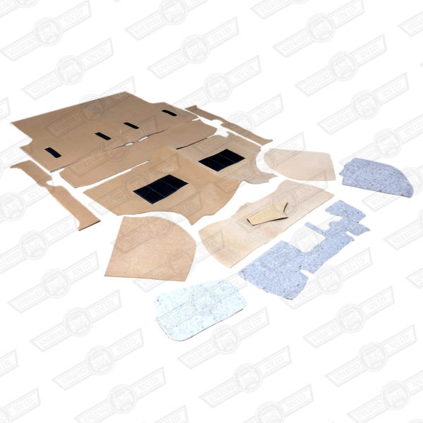 CARPET SET-MOULDED-BISCUIT-'60-'73-ESTATE