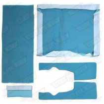 CARPET SET-LUGGAGE AREA-POWDER BLUE-ESTATE-'60-'66