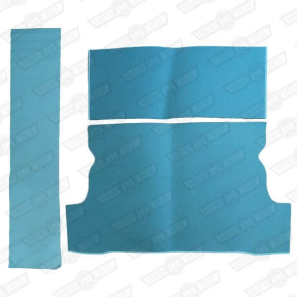 CARPET SET-LUGGAGE AREA-POWDER BLUE-ESTATE-'66-'82