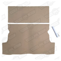 CARPET SET-LUGGAGE AREA-BISCUIT-ESTATE-'66-'82