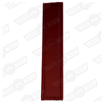 CHECK STRAP-DOOR-EXT. HINGES-SPANISH RED