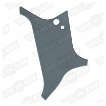 LINER-C POST LH UPPER-COOL GREY-'97 ON