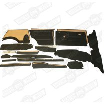 TRIM KIT-COMPLETE-BLACK-CLUBMAN EST.'76-'82 LHD