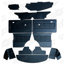 INTERIOR TRIM KIT-BLACK-CLUBMAN LHD-'69-'75