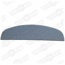 REAR PARCEL SHELF LINER-SILVER BROCADE-'59-'69