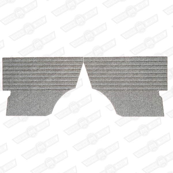 REAR 1/4 LINERS-PAIR-RIBBED-FLECK-'59-'69