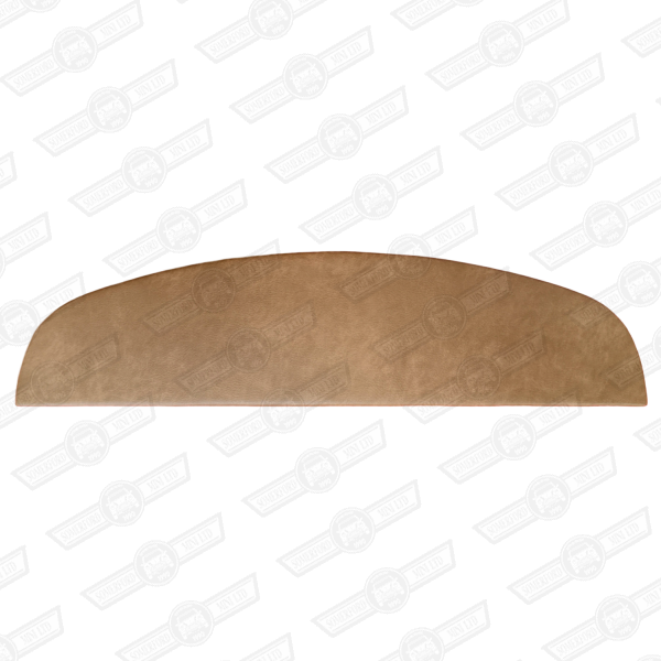 REAR PARCELSHELF LINER-BEIGE-'69-'85