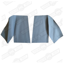 WHEEL ARCH COVERS-PAIR-CUMULUS GREY-'59 ON