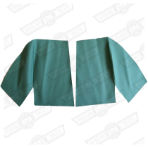 WHEEL ARCH COVERS-PAIR-PORCELAIN GREEN-'59 ON