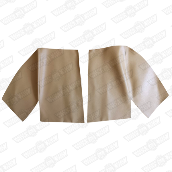 WHEEL ARCH COVERS-PAIR-BISCUIT-'59 ON