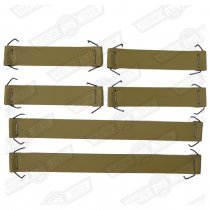 SEAT WEBBING KIT- FOR TWO FRONT SEATS '59-'61