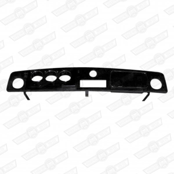 DASH ASSEMBLY-BLACK-2000 SEVEN (ACCEPTS CLOCK) LHD