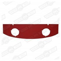 REAR PARCEL SHELF- TARTAN RED LEATHER, '97 ON