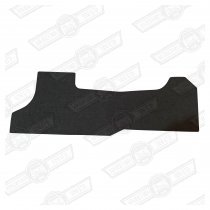 LINER-BLACK FELT-FRONT PARCEL SHELF-LH-LARGE-RHD