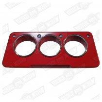BEZEL-SOLAR RED-TRIPLE INSTRUMENTS-2000 'SEVEN'
