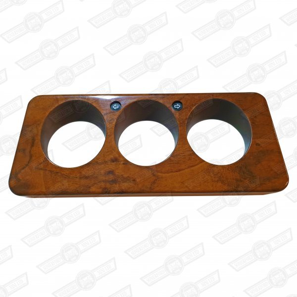 BEZEL-BURR WALNUT-TRIPLE INSTRUMENTS-'MONTE CARLO'