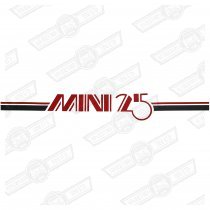 DECAL-'ANNIVERSARY' BODY SIDE RH-MINI 25