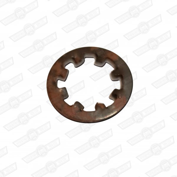 WASHER-INTERNAL STAR 1/4'' I.D. BLACK FINISH