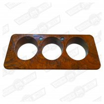 BEZEL-BURR WALNUT-TRIPLE INSTRUMENTS-RHD