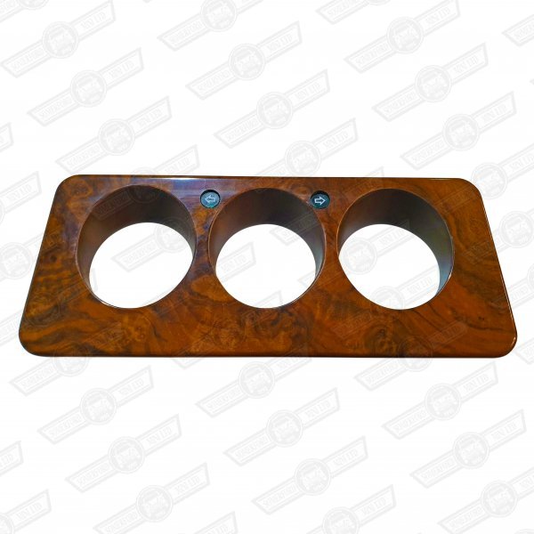 BEZEL-BURR WALNUT-TRIPLE INSTRUMENTS-RHD