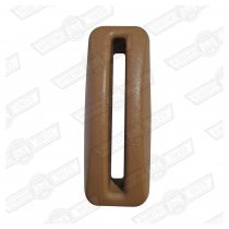 ESCUTCHEON-INNER SEAT TIP KNOB-STONE BEIGE-'93 ON