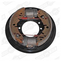 FRONT BRAKE AND BACKPLATE ASSEMBLY '67-'84-RH (GEN. CAPARO)
