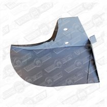 CLOSING PLATE ASSY. REAR VALENCE. LH-SALOON '59-'67