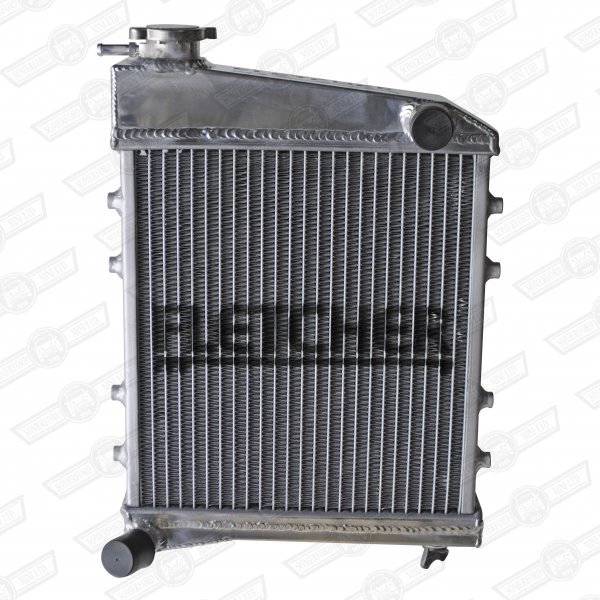 RADIATOR-FLETCHER,ALLOY 2 ROW. '59-'92