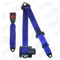 SEAT BELT KIT-REAR INERTIA- 4 POINT. BLUE