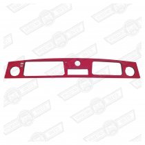 FASCIA-BARE. RED. 1 AUX INSTRUMENT NO AIR CON LHD 'SEVEN'