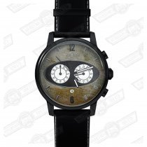 REC WATCH-MK1 BLACK CASE,DK GREY ELIPSE,SILVER SUB DIALS