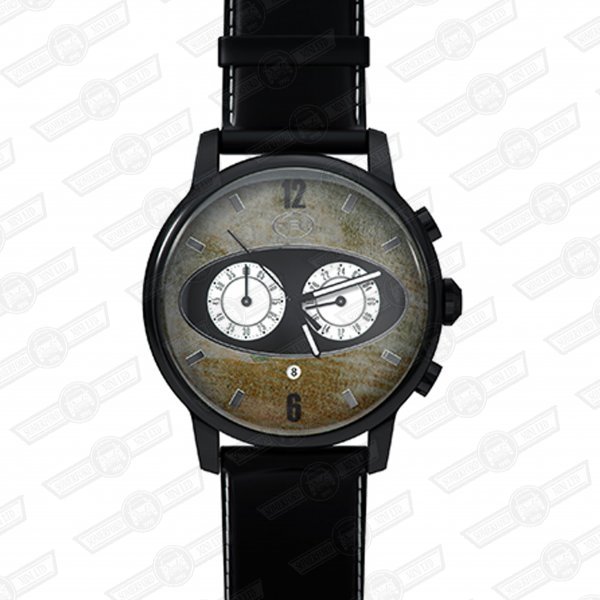 REC WATCH-MK1 BLACK CASE,DK GREY ELIPSE,SILVER SUB DIALS