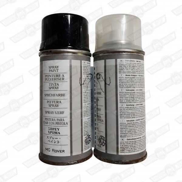 PAINT AEROSOL- BLACK 2 '97-'00 BVLC1220/PAK