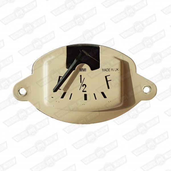 FUEL GAUGE-MAGNOLIA FACE-'64-'85-FITS IN SPEEDO